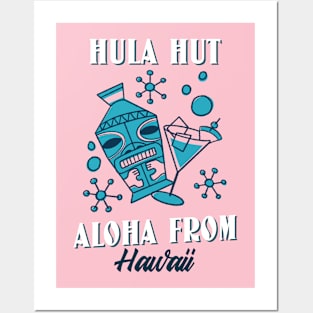 tiki bar hawaii hawaiian aloha Posters and Art